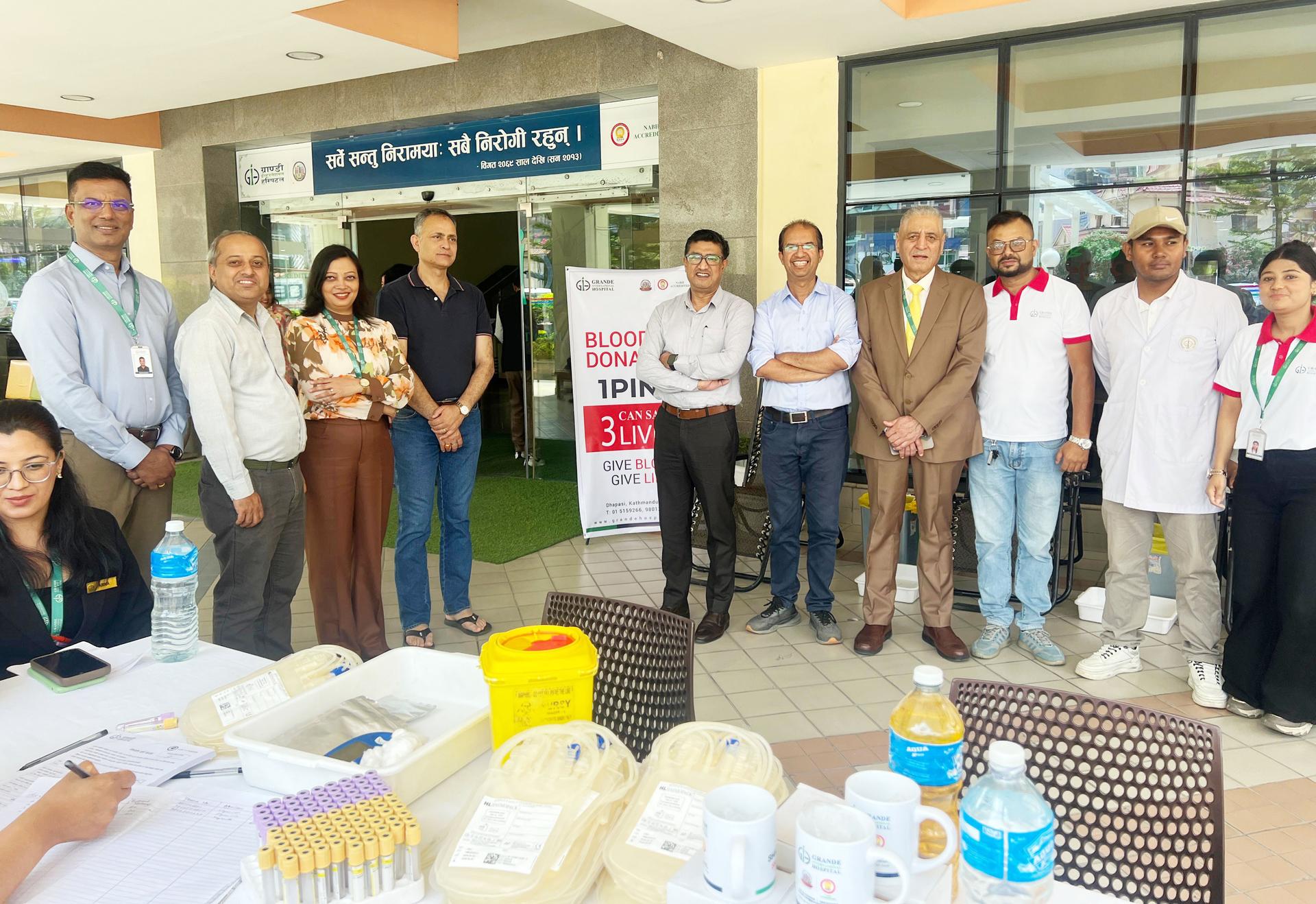 Blood Donation Program